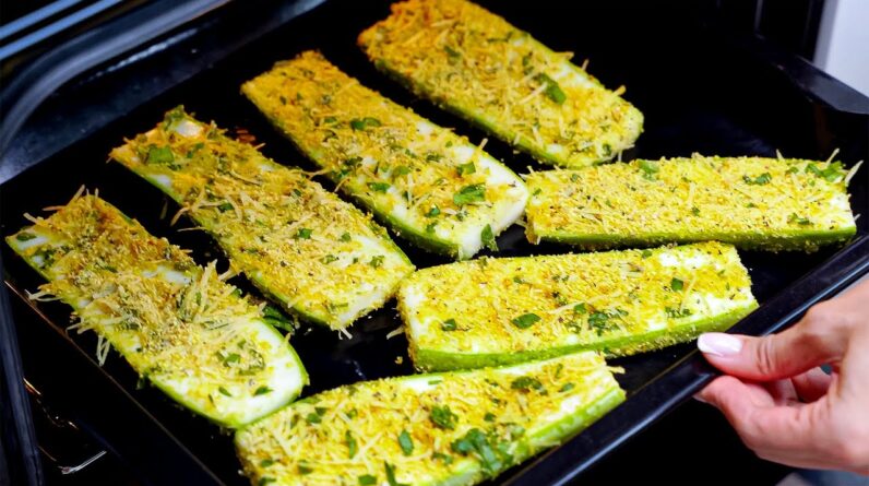 They are so delicious! I've been making these zucchini all summer long! Recipe in 5 minutes!