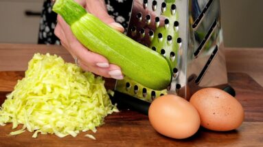 A simple, affordable and tasty dish in 10 minutes! This zucchini recipe is loved by everyone!