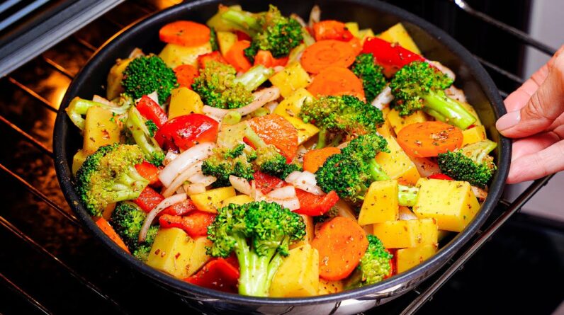 This is my favorite recipe! This season you should eat more vegetables! New way to cook vegetables!