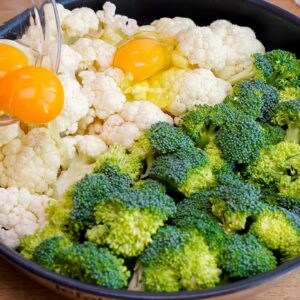 I've been making this cauliflower and broccoli all week and my husband has been asking for more!