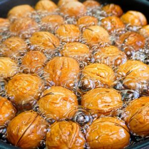 Put a walnut in boiling water! My grandmother's cooking secret!