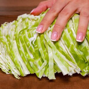 I taught all my friends how to make this delicious cabbage recipe! Very easy and fast!