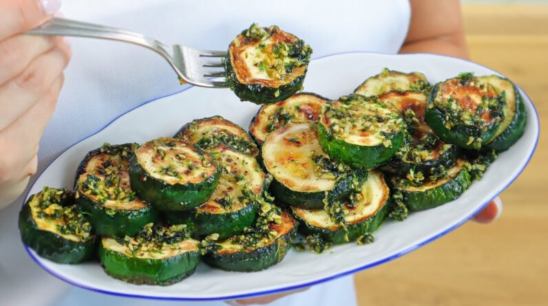 Ich habe noch nie so leckere Zucchini gegessen! Spanische Knoblauch Zucchini. 🔝 Zucchini Recipes