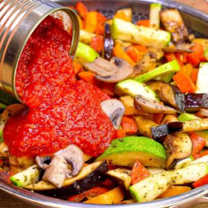 DO NOT cook vegetables until you see this recipe! Healthy post-holiday lunch!